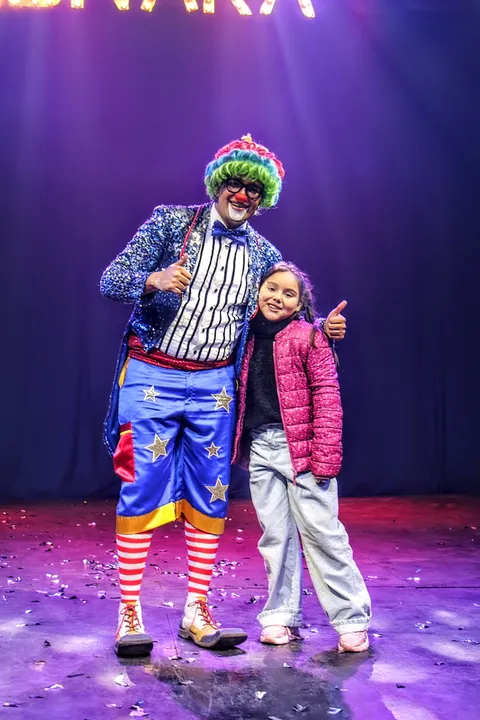 Solana conociendo a su idolo
